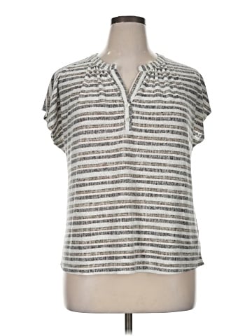 Bobeau Short Sleeve Blouse (view 1)