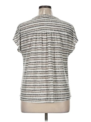 Bobeau Short Sleeve Blouse (view 2)