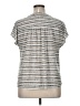 Bobeau Silver Short Sleeve Blouse Size 1X - photo 2