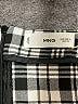MNG Plaid Black Casual Skirt Size XL - photo 4