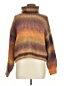 Old Navy Color Block Orange Turtleneck Sweater Size M - photo 1