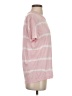 Rivet & Thread Stripes Pink Short Sleeve T-Shirt Size XXS - photo 4
