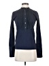 J.Crew Blue Long Sleeve Blouse Size XXS - photo 1