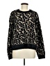 VICI Animal Print Black Pullover Sweater Size M - photo 1