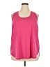 Xieerduo Solid Pink Tank Top Size 3X - photo 1
