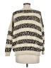 La Fee Verte Animal Print Ivory Pullover Sweater Size M - photo 2