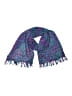 Mucros Tweed Purple Blue Scarf One size - photo 1