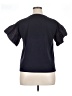 ELOQUII Black Short Sleeve Top Size 14 - photo 2