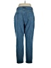 Missguided Solid Blue Jeans Size 14 - photo 2