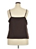 City Chic Brown Sleeveless Blouse Size 24 Plus (XXL) - photo 2