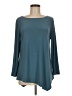 Marla Wynne Teal Long Sleeve Blouse Size M - photo 1