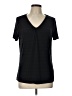Jaclyn Smith Black Short Sleeve Top Size L - photo 1
