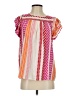Devotion Twins 100% Cotton Pink Short Sleeve Blouse Size XS - photo 1