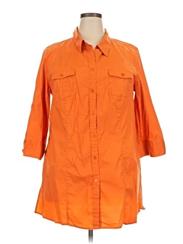 Venezia 3/4 Sleeve Button-Down Shirt (view 1)