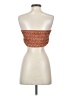 Cider Chevron-herringbone Orange Tube Top Size XS - photo 2