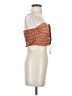 Cider Chevron-herringbone Orange Tube Top Size XS - photo 4