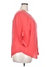 Torrid 100% Rayon Orange 3/4 Sleeve Blouse Size 2X Plus (2) - photo 4