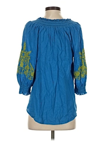 Sundance 3/4 Sleeve Blouse (view 2)