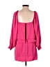 Amanda Uprichard 100% Polyester Pink 3/4 Sleeve Blouse Size S - photo 2