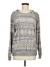 T Party Print Gray Pullover Sweater Size M - photo 1