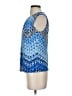 Calvin Klein Blue Sleeveless Blouse Size S - photo 5