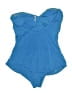 Jantzen Solid Blue One Piece Swimsuit Size S (estimated) - photo 2