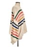 Newbury Kustom Stripes Ivory Poncho Size L - photo 4