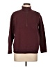 Free People 100% Cotton Burgundy Pullover Sweater Size L - photo 1