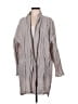 Eileen Fisher Gray Long Sleeve Blouse Size L - photo 1