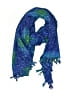 Unbranded Paisley Blue Scarf One size - photo 1