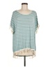 Lilis Closet Teal Short Sleeve Top Size M - photo 1