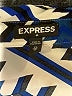 Express Outlet 100% Polyester Blue Long Sleeve Blouse Size XS - photo 7