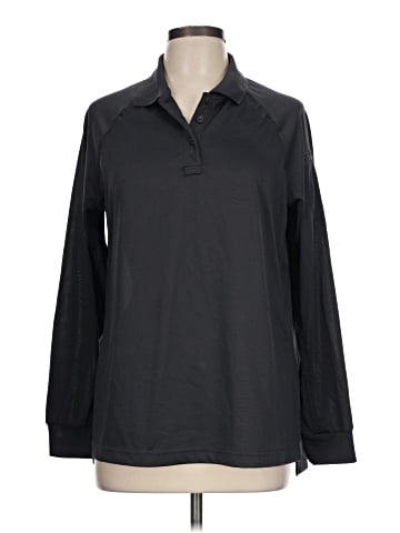 Harriton Long Sleeve Blouse (view 1)