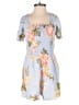 Billabong 100% Viscose Floral Blue Romper Size M - photo 1