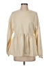 Zara Ivory Long Sleeve Top Size S - photo 1
