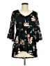 Torrid Black 3/4 Sleeve Blouse Size Med Plus (00) - photo 1