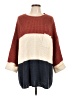 Assorted Brands 100% Polyester Color Block Red Pullover Sweater Size L - photo 1