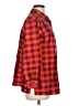 Orvis Checkered-gingham Burgundy Long Sleeve Button-Down Shirt Size L (estimated) - photo 4
