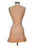Unbranded 100% Polyester Tan Cocktail Dress Size XS - photo 2