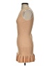 Unbranded 100% Polyester Tan Cocktail Dress Size XS - photo 5