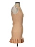 Unbranded 100% Polyester Tan Cocktail Dress Size XS - photo 4