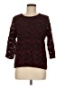 TanJay Burgundy 3/4 Sleeve Top Size M - photo 1