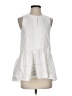 Tibi White Sleeveless Blouse Size 0 - photo 1