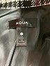 Aqua 100% Polyester Houndstooth Black Blazer Size XS - photo 6