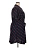 Millenium 100% Rayon Blue Casual Dress Size 2X - photo 4