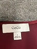 CeCe Burgundy Short Sleeve Top Size M - photo 7