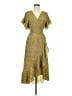 Max Studio Yellow Cocktail Dress Size M - photo 1
