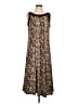 Perceptions Metallic Brown Cocktail Dress Size L - photo 1