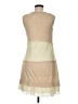 Ryu 100% Polyester Color Block Tan Casual Dress Size M - photo 2