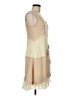 Ryu 100% Polyester Color Block Tan Casual Dress Size M - photo 4